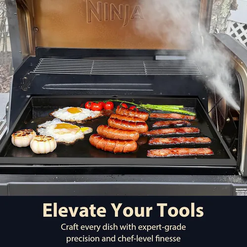 Miniatura 107 de Utheer Parrilla reversible para todas las estufas Camp Chef de 14 y 16 pulgadas, plancha de hierro fundido, para estufa Camp Chef Explorer de 2