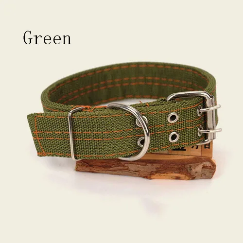 Miniatura 2 de Love Dream Collar militar ajustable para perro, collares tácticos de nailon con anillo en D de metal y hebilla para perros grandes y extragrandes