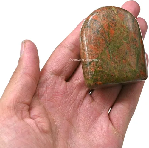 Miniatura 20 de Amazing Gemstone Piedra de palma y cristales de turmalina negra, piedras preciosas y cristales de grado A++, cristales curativos y piedras