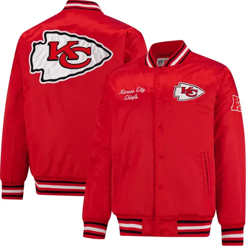 Miniatura 37 de Ultra Game Chaqueta de satén oficial de la NFL Supreme Heritage para hombre
