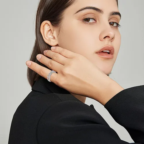 Miniatura 6 de YFN Anillos para mamá y madre para mujer, anillos de plata de ley para mujer