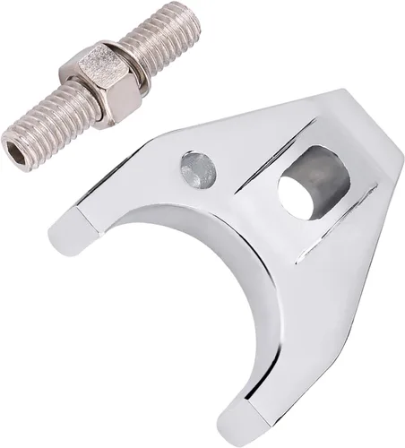 Miniatura 7 de Abrazadera de distribuidor de aluminio Billet, Sbc Distribuidor Mantenga presionada la abrazadera de distribuidor de luminum Cromo Billet Aluminio