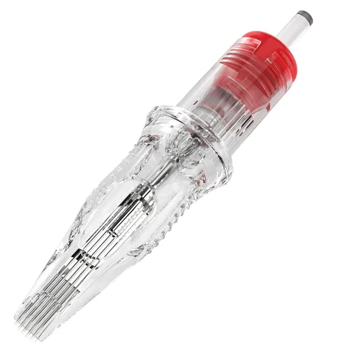 Miniatura 10 de Agujas de Tatuaje Extremas Dragonhawk - 20 PCS Cartuchos Desechables de Delineador Redondo 1207RL Agujas Profesionales para Trabajo de Delineado