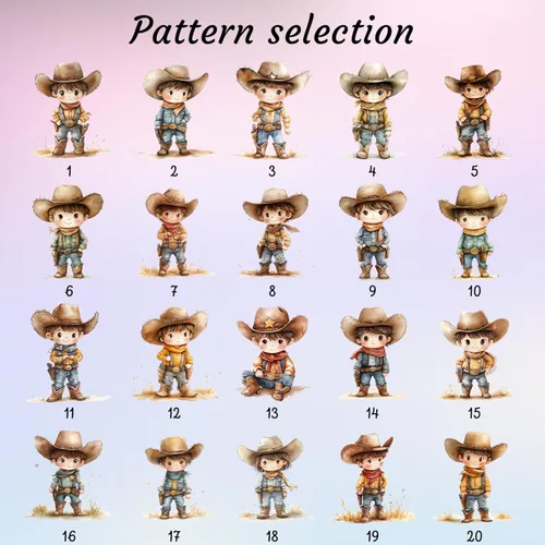 Miniatura 7 de Manta con nombre de vaquera occidental para bebé, manta personalizada para bebé, decoración de guardería, manta con nombre personalizado para niños