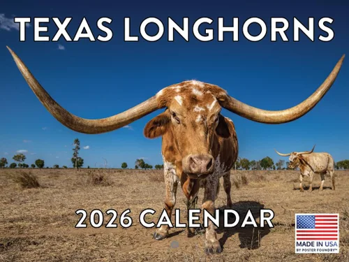 Miniatura 32 de Calendario alpaca 2026, calendario mensual de pared de 12 meses Hecho en Estados Unidos.