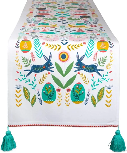 Miniatura 10 de DII Pascua Folk Garden Cocina Textiles
