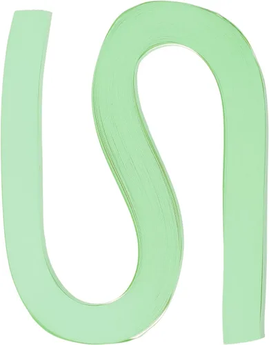 Miniatura 21 de PATIKIL Tiras de papel de origami, 120 piezas de 3/16 pulgadas (0.197 in), 21.3 in, tira de papel para manualidades, manualidades, Navidad, verde