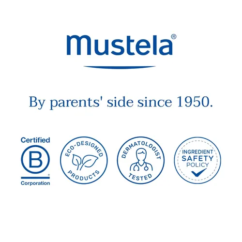 Miniatura 6 de Mustela Champú en crema desenredante y nutritiva, manteca de karité natural y aguacate, cabello rizado y encrespado, probado por dermatólogos