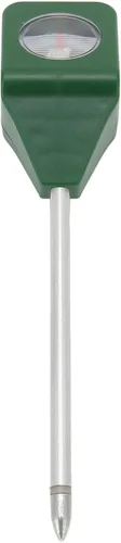 Medidor de suelo, probador de suelo, portátil, de una sola aguja, sonda de alta sensibilidad, sensor de suelo para jardín, césped, granja, plantas,