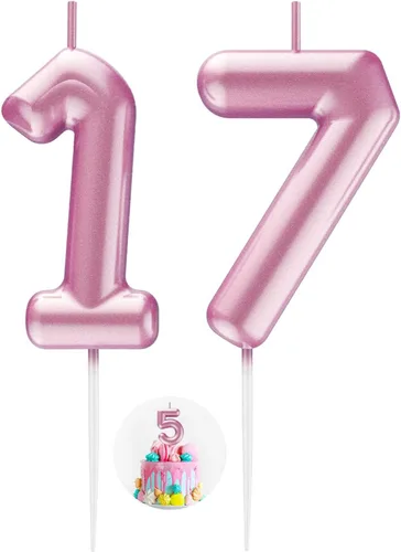 Miniatura 61 de Velas número 2 arcoíris con número 3D de feliz cumpleaños para decoración de fiesta de pastel de cumpleaños, suministros de celebración