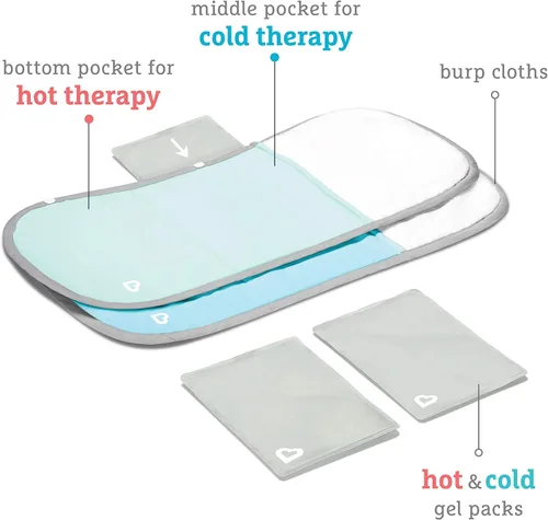 Miniatura 4 de Munchkin® Shhh™ Máquina de chupete portátil para dormir y kit de rescate de cólicos y fiebre TheraBurpee
