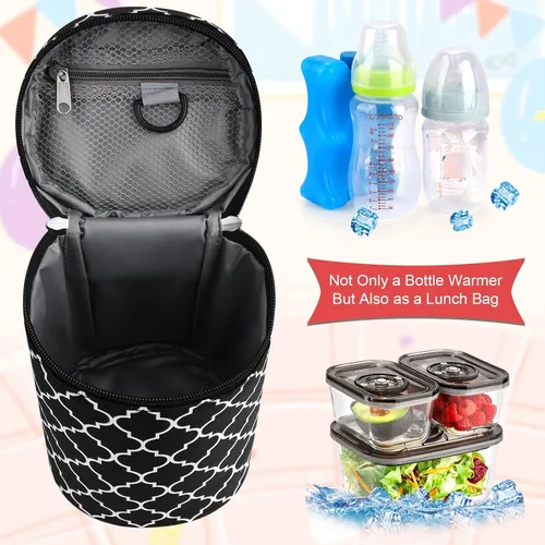Miniatura 6 de Bolsa con aislamiento para leche materna y biberón de Accmor, bolsas con aislamiento para biberones para madres lactantes en guardería