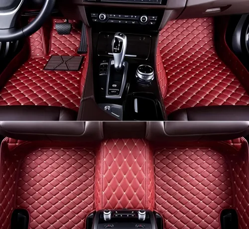 Miniatura 24 de Alfombrillas de Piso de Automóvil de Ajuste Personalizado por SARAHS - Cuero PU Impermeable de Cobertura Completa para la Mayoría de Automóviles