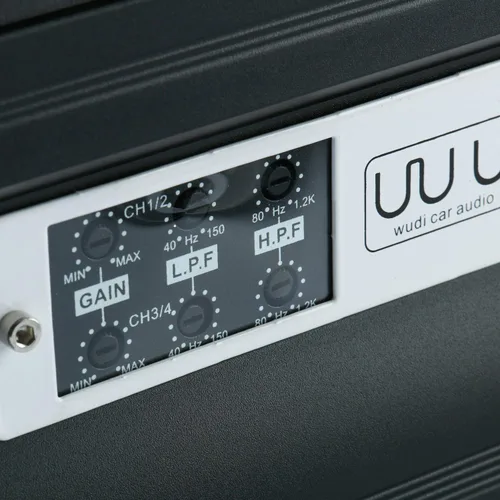 Miniatura 7 de YaeCCC Amplificador de alta potencia de 4 canales - Amplificador estéreo delgado de 4 canales de audio estéreo para automóvil Amplificador 4Ohm