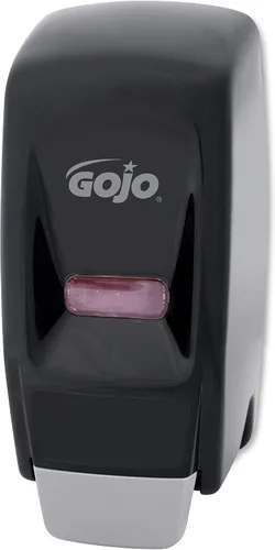 Miniatura 3 de GOJO 800 Series - Dispensador de jabón de loción estilo empuje Bag-in-Box, negro, para repuestos de jabón de loción de 27.1 fl oz (paquete de 1)