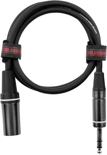 Miniatura 11 de Cableworks de Gator Cases Serie Compositor Deluxe Cable XLR macho a TRS de 18 pulgadas, (GCWC-XLR-18INMTRS)