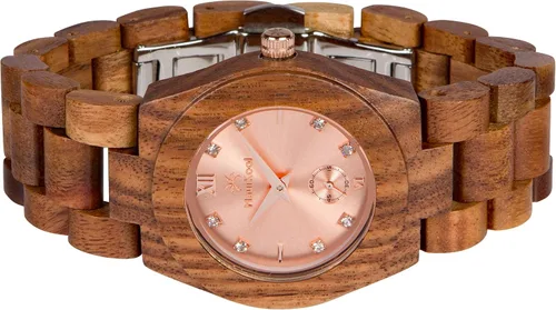 Miniatura 6 de Maui Kool Reloj de madera Hana Collection para mujer analógico de madera caja de bambú