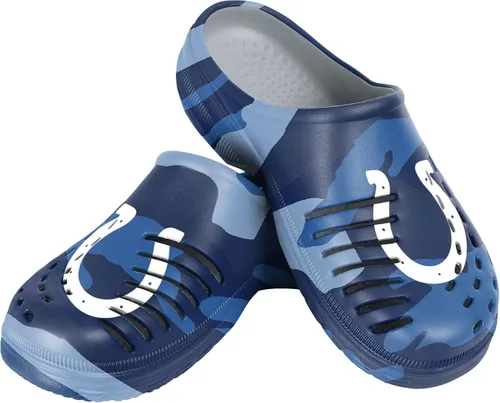 Miniatura 92 de FOCO - Sandalias de agua de jardín con logotipo de equipo de la NFL, para hombre, pantuflas, zuecos
