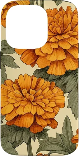 Miniatura 17 de Funda para iPhone 14 Pro Max Watercolor Marigold Flower