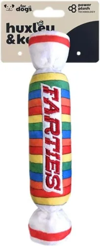 Miniatura 21 de Huxley & Kent Juguete Divertido para Perros con Silbato – Juguetes de Felpa Power Plush con Silbato para Perros Pequeños, Medianos y Grandes