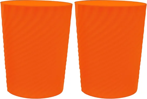 Miniatura 13 de DAJITRE Cubo de basura pequeño de 1.8 galones, papelera de reciclaje de perfil delgado para espacios compactos, baño, oficina, dormitorio, cocina