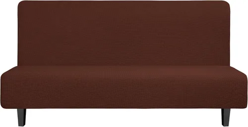Miniatura 64 de Easy-Going - Funda elástica para futón, cubierta para sofá cama sin brazos, protector de muebles sin reposabrazos con parte inferior elástica
