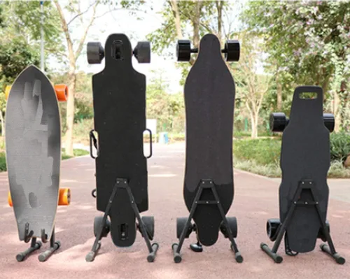 Miniatura 4 de Almacenamiento de monopatín, exhibición y organizador, soporte de patinaje longboard, soporte portátil para monopatín o longboard, accesorios