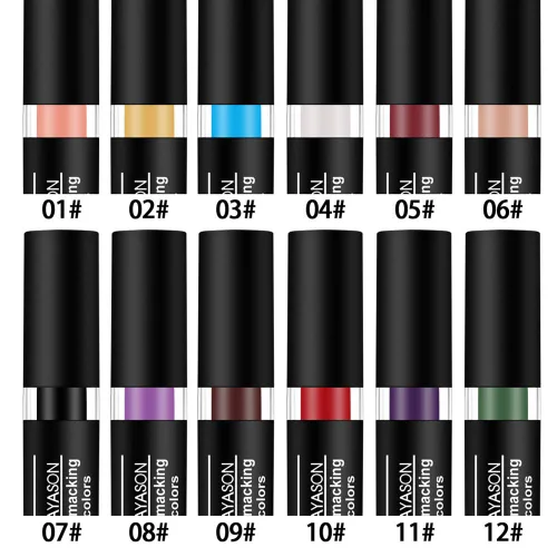 Miniatura 2 de Juego de lápices labiales mate de vampiro vívido, de larga duración, impermeable, de terciopelo, para fiestas, bailes de máscaras, cosplay