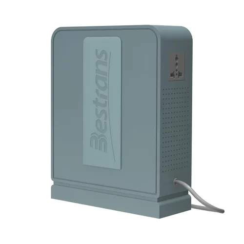 Transformador elevador de 2000 W, convertidor de 110 V a 220 V, convertidor de voltaje resistente de 110 V-120 V a 220 V-240 V con dos tomas, Gris-