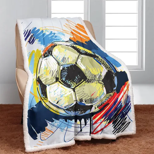 Miniatura 9 de YISUEMEI - Manta sherpa de baloncesto, suave y afelpada, manta de forro polar para amantes del baloncesto, entrenadores, hombres, 50 x 60 pulgadas
