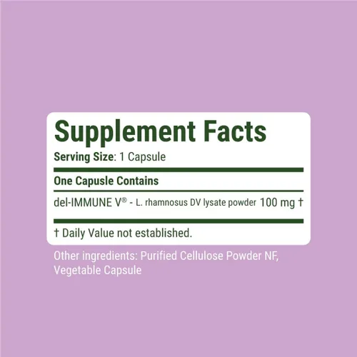 Miniatura 3 de Del-Immune V® Defense by Stellar Biotics, Apoyo inmunológico totalmente natural y salud intestinal (+) Cuidado inmediato, Metabiótico: terapia