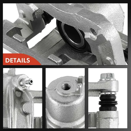 Miniatura 7 de A-Premium conjunto de pinza de freno de disco con soporte compatible con modelos seleccionados de Hyundai y Kia - para Sportage, Tucson - lado