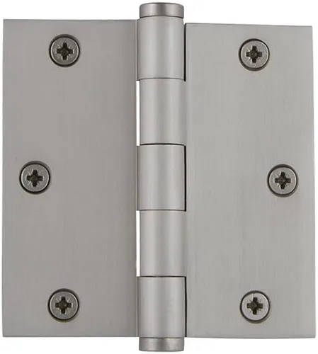 Miniatura 93 de Grandeur Hardware 824304 Bisagra residencial con punta de bellota de 3.5 pulgadas con esquinas de radio de 5/8 pulgadas en peltre antiguo
