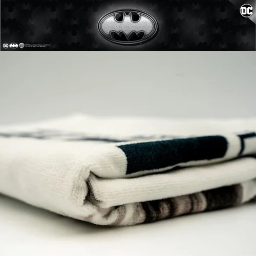 Miniatura 6 de Toalla de baño/piscina/playa vintage de Franco Collectibles Batman DC Comics de algodón súper suave, 152 cm x 76 cm