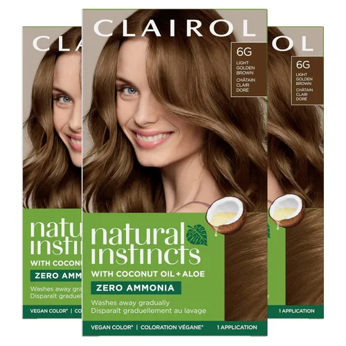 Miniatura 45 de Clairol Natural Instincts - Tinte semipermanente para el cabello, color negro azul 2BB, paquete de 1 unidad 2BB Azul Negro