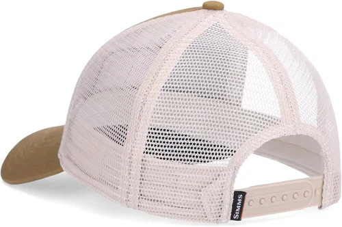 Miniatura 2 de Simms Walleye Patch Trucker Sombrero Gorra de béisbol Snapback con parche de pez Walleye