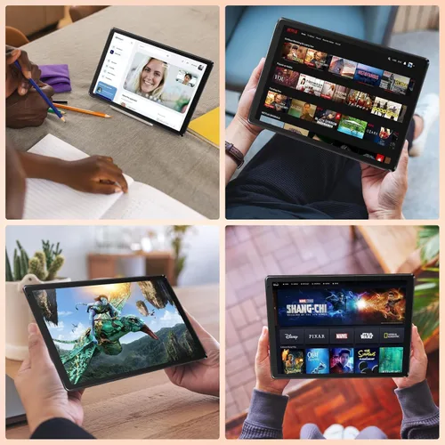 Miniatura 8 de Android Tablet with 10.1 inch 1280 * 800 IPS HD Touchscreen, Octa-Core Processor, 128GB Storage, 1TB TF Card Expandable, 5G/2.4G WiFi, BT 5.0,Dual