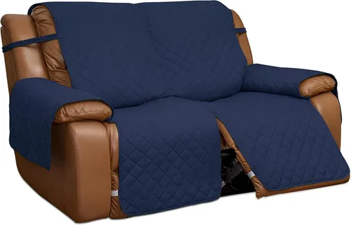 Miniatura 27 de Easy-Going Funda para Sillón Reclinable de Dos Plazas, Funda de Sofá Reversible para Sillón Reclinable Doble, Funda de Sofá Dividida para Cada