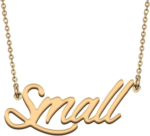 HUAN XUN Collares con nombre personalizados para mujer, collares de acero inoxidable con inicial personalizada, joyería colgante para Navidad y