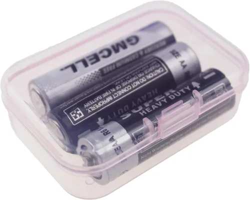 Miniatura 7 de Goodma Juego de 30 mini cajas rectangulares de plástico vacías con organizador de almacenamiento y tapas con bisagras para artículos pequeños y Rosa