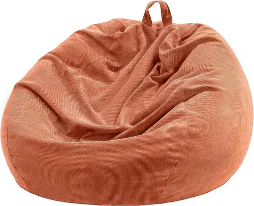 Miniatura 25 de Funda para Silla Puf de 3 pies (Sin Relleno) 35"×43" Almacenamiento Grande de Animales de Peluche Silla Puf Lavable Funda para Silla Puf Grande