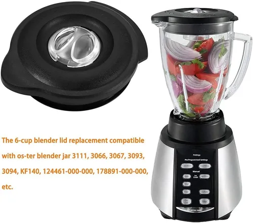 Miniatura 4 de Repuesto 124461-000-000 178891-000-000 Tapa de licuadoras para licuadoras de vidrio Os-ter Pro 1200 6 tazas