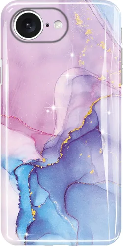 Miniatura 11 de luolnh Funda dorada brillante compatible con iPhone 15 Plus, diseño de mármol, a prueba de golpes, delgada y suave, funda de silicona para iPhone 15