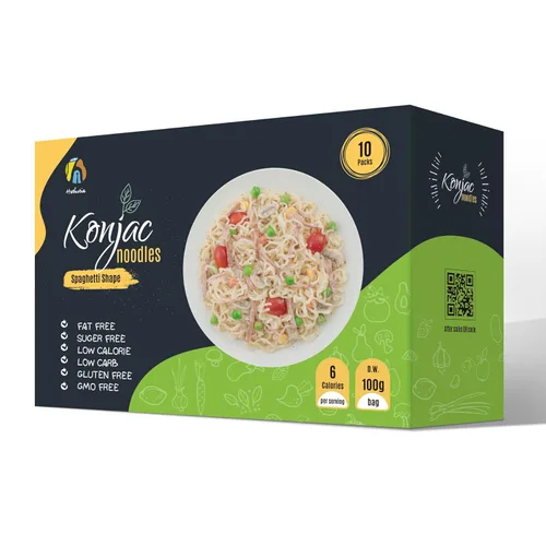 Miniatura 18 de Hethstia Konjac Noodles Angel Hair - Paquete de 6 fideos Shirataki, bajo en calorías, bajo en carbohidratos, sin azúcar, sin gluten, apto para dieta