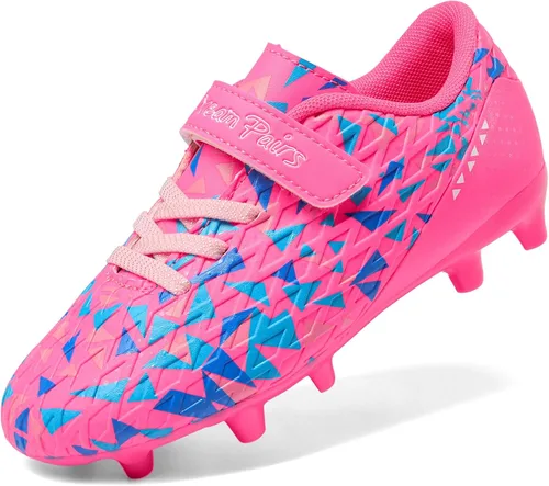 DREAM PAIRS Zapatos de fútbol para niños y niñas, zapatos de fútbol para niños pequeñosniños grandes