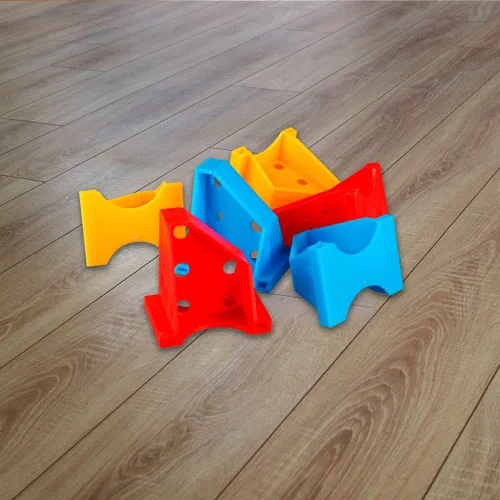 Miniatura 6 de Kit de espaciadores de suelo mejorado con espacio de 1/4 de pulgada y 1/3 pulgadas, herramienta de instalación de piso de madera para laminados