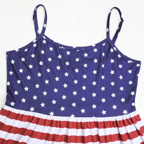 Miniatura 119 de GINKANA Vestido de maternidad sin mangas para mujer, con tirantes ajustables, vestido casual de verano para uso diario o baby shower