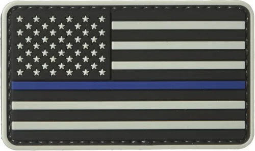 Miniatura 2 de 5ive Star Gear Parche de la bandera de Estados Unidos con rayas azules