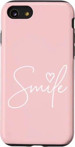 Miniatura 18 de Linda funda de sonrisa rosa claro para iPhone 17