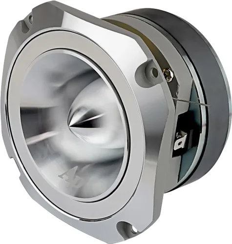 Miniatura 3 de Audiopipe Super Tweeter de Alta Resistencia (ATR-4053), 400 vatios, marco de aluminio fundido a presión, metálico, acabado de corte cromado